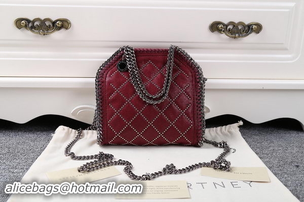 Famous Brand Stella McCartney Falabella mini Bag SMC895A Wine