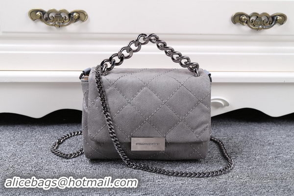 Inexpensive Stella McCartney QUilted Denim Cross Body Bag SMC015 Grey