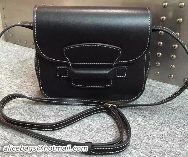 Good Looking Celine TAB Trotteur Bag Calfskin Leather C77429 Black