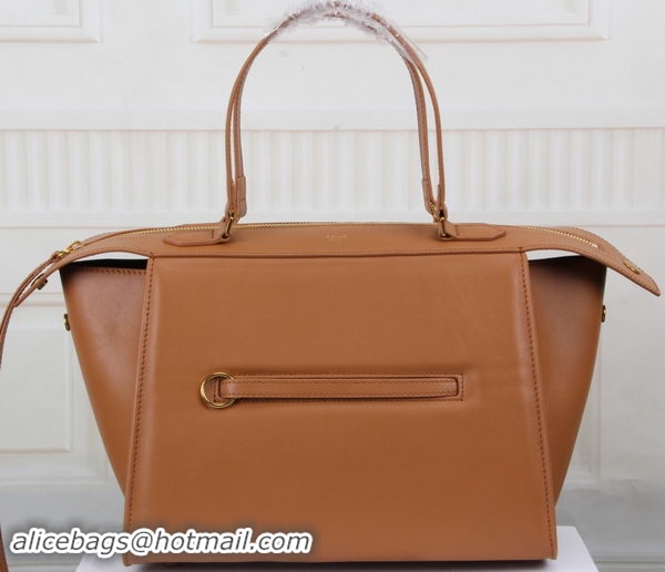 Buy New Cheap Celine Ring Bag Smooth Calfskin Leather 176203 Wheat