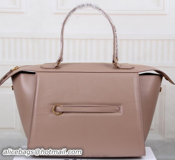 Durable Celine Ring Bag Smooth Calfskin Leather 176203 Beige