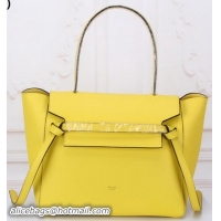 Hot Sell Celine Medium Belt Bag Original Leather C33681 Yellow