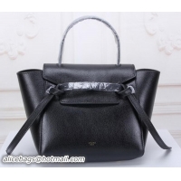 Good Product Celine mini Belt Bag Original Calfskin Leather C3320 Black