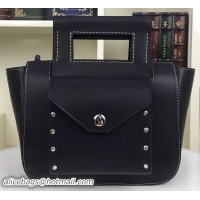 Grade Quality CELINE Square Handbag Original Leather C28832 Black