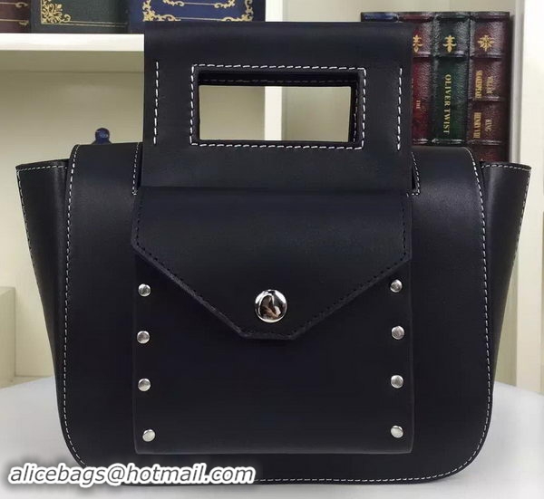 Grade Quality CELINE Square Handbag Original Leather C28832 Black