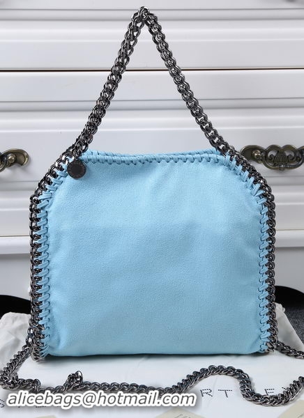 Stylish Stella McCartney Falabella Small Bag SM886 Light Blue