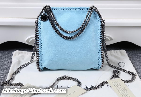 Traditional Discount Stella McCartney Falabella Denim Bag SMC895 Light Blue