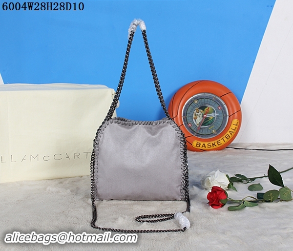 Shop Stella McCartney Falabella Tote Bag SM6004 Grey