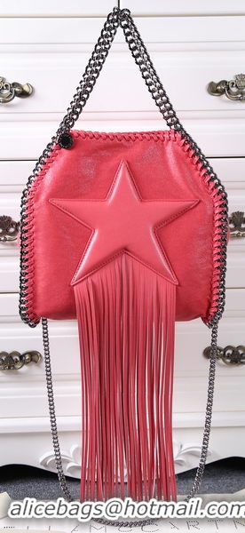 Big Enough Stella McCartney Falabella Fringed Star Mini Tote Bag SM8865 Light Red