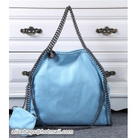 Luxury Discount Stella McCartney Denim Tote Bag SM809 Light Blue