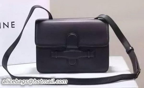 Discount Fashion CELINE Symmetrical Bag in Original Leather C774423 Black