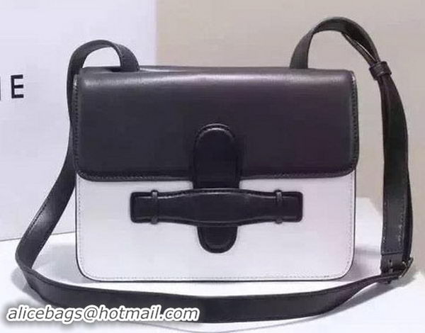 Hot Style CELINE Symmetrical Bag in Original Leather C774423 Black&White