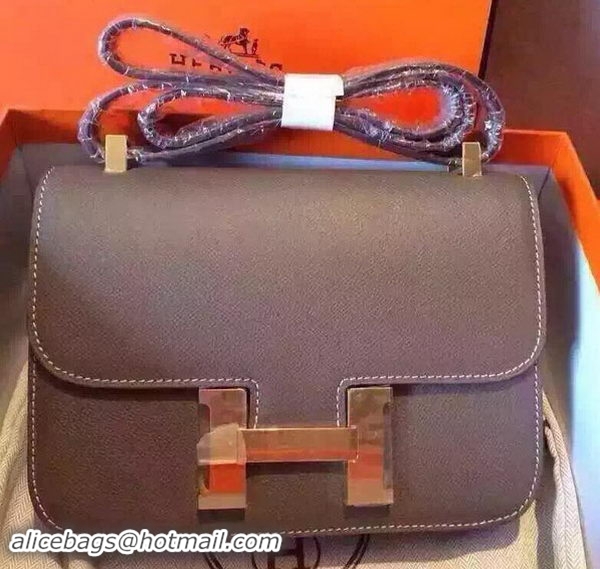 Charming Hermes Constance Bag Calfskin Leather H9999 Grey