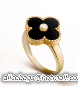 High Quality Alhambra Ring A0001 Black