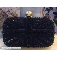 Grade Quality Alexander McQueen Skull Box Clutch Bag 03