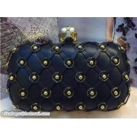 Fashion Luxury Alexander McQueen Skull Box Clutch Bag 01