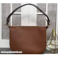 Lowest Cost Celine Natural Calfskin Small Saddle Bag 703094 Khaki