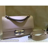 Fashion Bvlgari Monete Flap Cover Small Bag with Tubogas Handles 51101 Off White