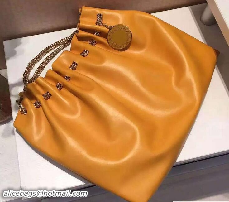 Good Looking Stella McCartney Nappa Noma Shoulder Bag Fall Winter M52903 Mustard