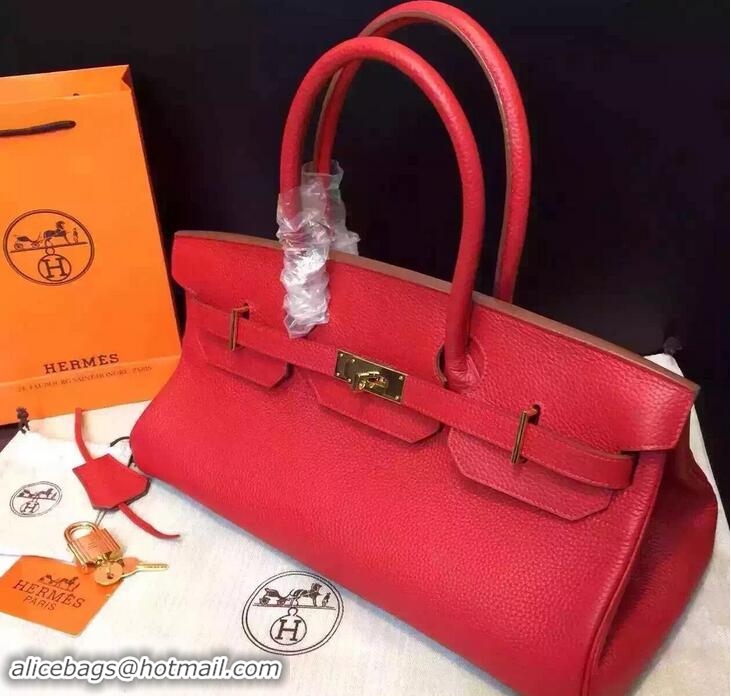 Classic Hot Hermes Birkin 42cm Bag in Original Togo Leather Bag H60302 Red