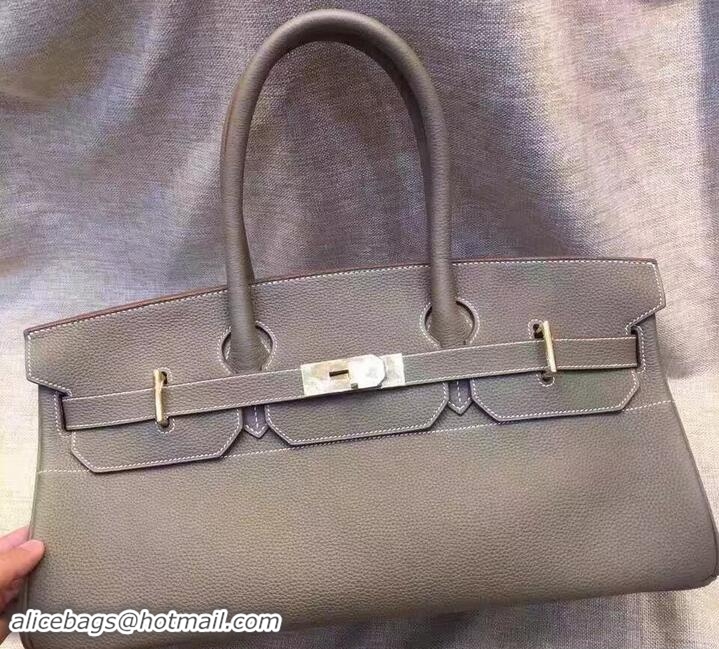 Classic Specials Hermes Birkin 42cm Bag in Original Togo Leather Bag H60302 Etoupe