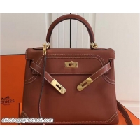 Trendy Design Hermes Lace Kelly 28cm Bag in Swift Leather H60309 Brown