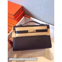 Sophisticated Hermes Kelly 22cm Tote Bag Original Leather KL22 Black