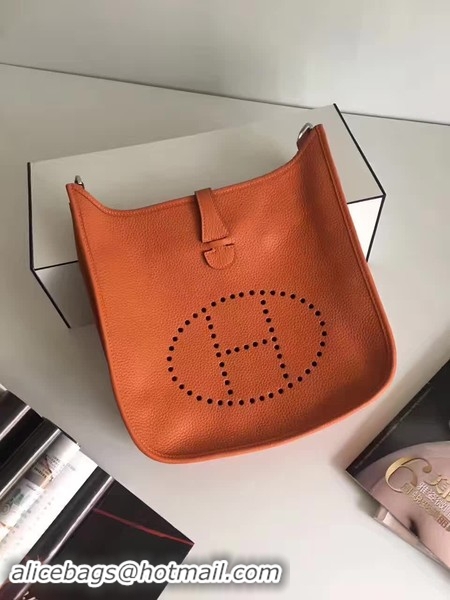 Charming Hermes Evelyne 30cm Messenger Bag E3301 Orange