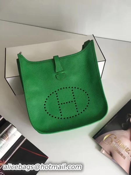 Good Quality Hermes Evelyne 30cm Messenger Bag E3301 Green