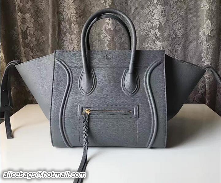 Good Quality Celine Luggage Phantom Bag in Original Grained Leather Gary 72022