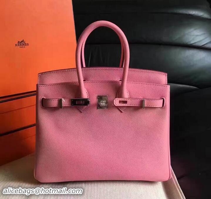 Best Product Hermes Birkin 30 Bag In Original Epsom Leather With Gold/Silver Hardware 72306 Pink