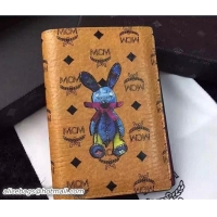 Low Cost MCM Rabbit Passport Holder 81008 Khaki