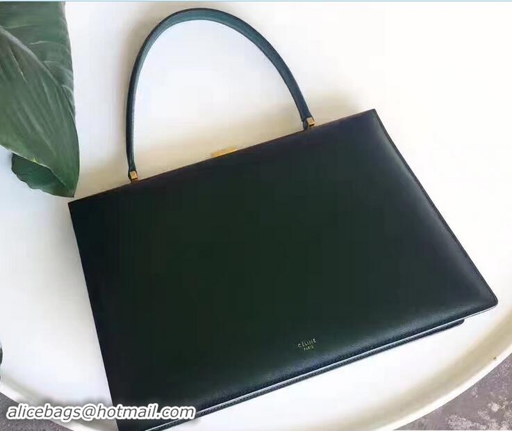 Fashion Luxury Celine Calfskin Medium Clasp Bag 81305 Green