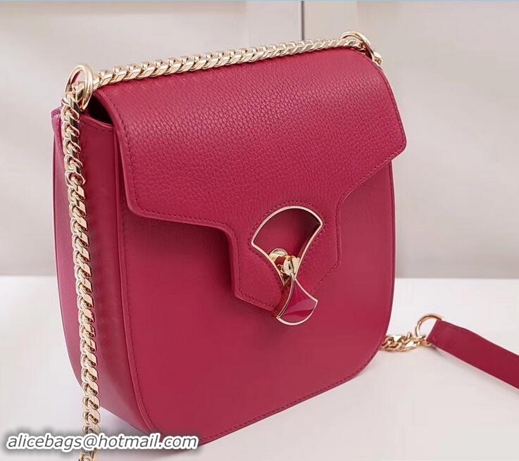 Best Price Bvlgari Divas Dream Flap Cover Medium Bag 91301 Fuchsia 2017