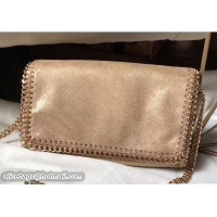 Popular Style Stella McCartney Falabella Shiny Dotted Cross Body Bag 92819 Gold 2017