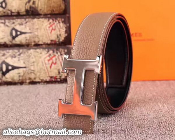 Top Design Hermes 40mm Belt H170417 Grey