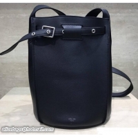 Top Grade Celine Big Bag Bucket With Long Strap 183343 Black 2017