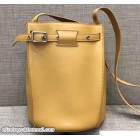 Best Product Celine Big Bag Bucket With Long Strap 183343 Yellow 2017