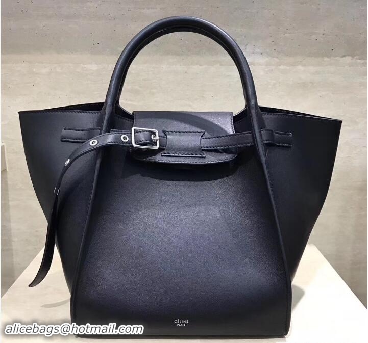 Popular Style Celine Small Big Bag With Long Strap 183313 Black 2018