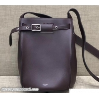 Good Product Celine Big Bag Bucket With Long Strap 183343 Burgundy 2017