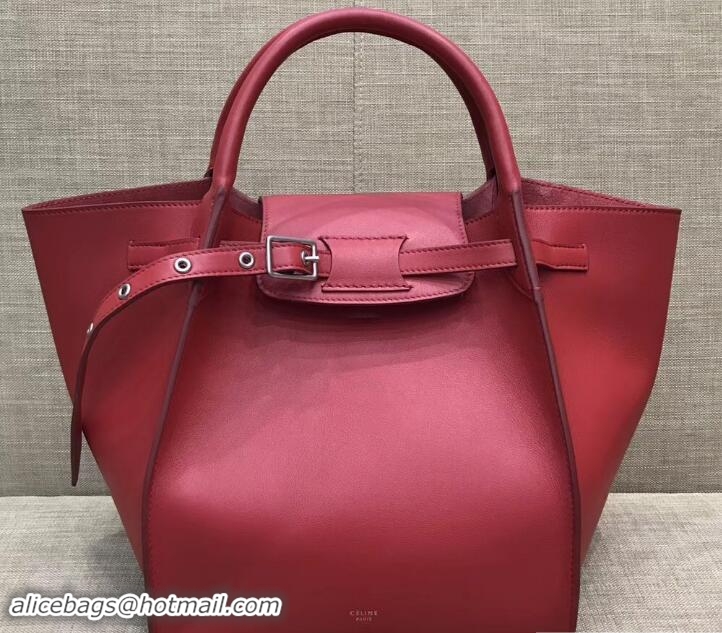 Low Price Celine Small Big Bag With Long Strap 183313 Red 2018