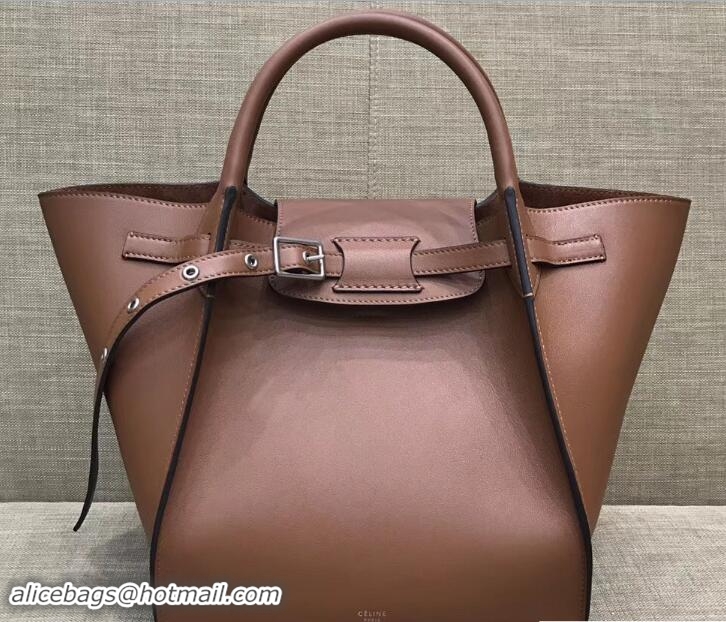 Good Looking Celine Small Big Bag With Long Strap 183313 Brown 2018