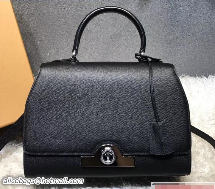 Duplicate Moynat Petite Réjane Bag in Epsom Leather 12011 Black 2018