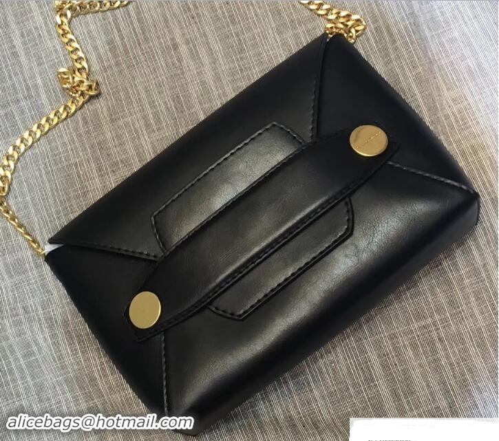 Unique Style Stella McCartney Stella Popper Single Layer Shoulder Bag S12028 Black 2018