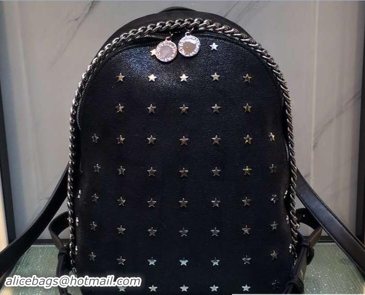 Popular Style Stella McCartney Falabella Mini Backpack Bag 407018 Star Black