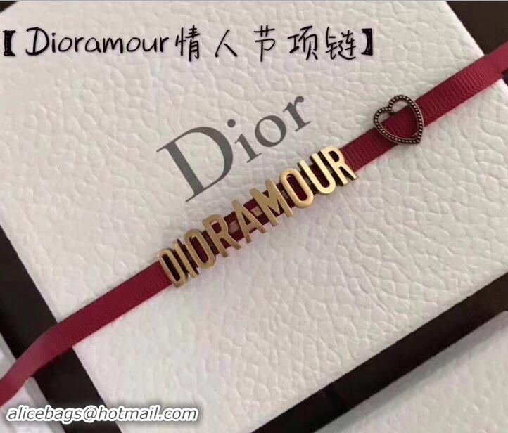 Pretty Style Dior Amour Choker Necklace 419041