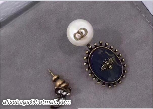 Well Crafted Dior Pearl Bee Earrings 419065