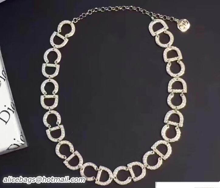 Low Price Dior CD Choker Necklace 420122