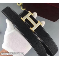 Duplicate Hermes Togo Leather Belt H22