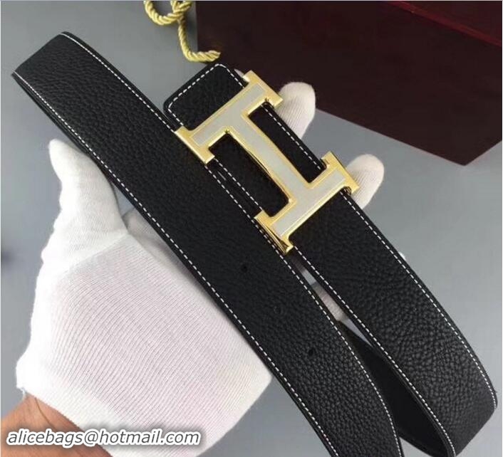 Duplicate Hermes Togo Leather Belt H22